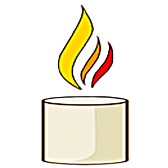 we need preayer candle logo